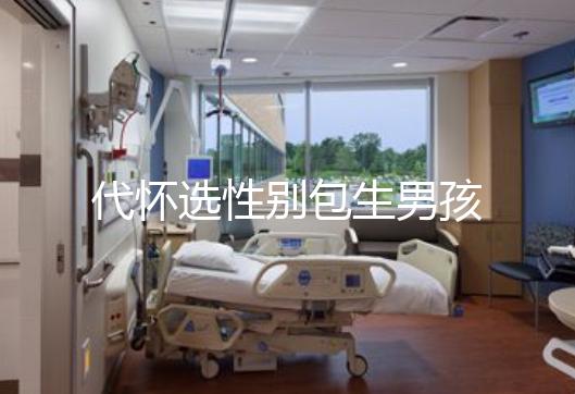 代怀选性别包生男孩